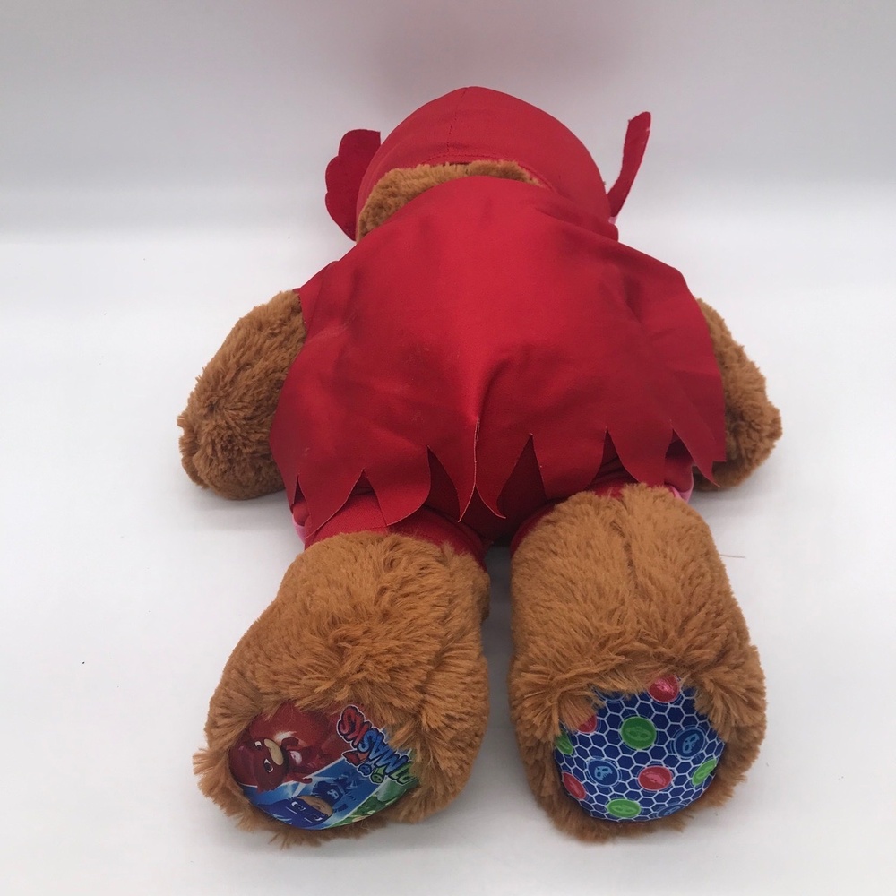Build-A-Bear Workshop PJ Masks Owlette Bear Brown Red 17 IN Plush Stuffed Animal - Picture 3 of 14